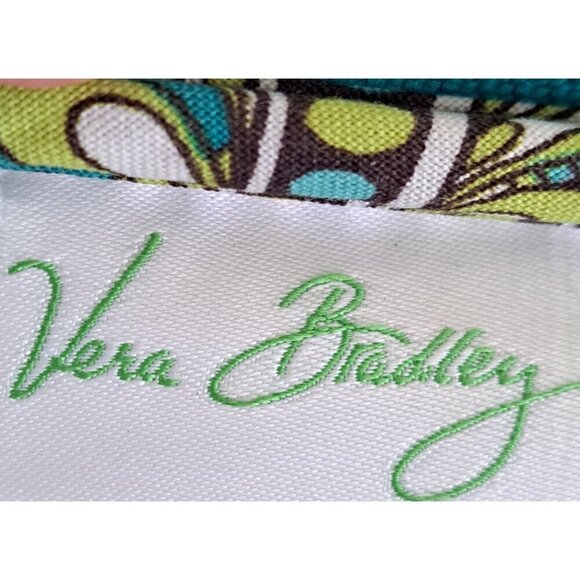 Vera Bradley Quilted Fabric Cool Keeper Lunch Carrier Rare Peacock Pattern - Picture 5 of 13